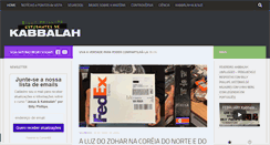 Desktop Screenshot of estudantesdekabbalah.com